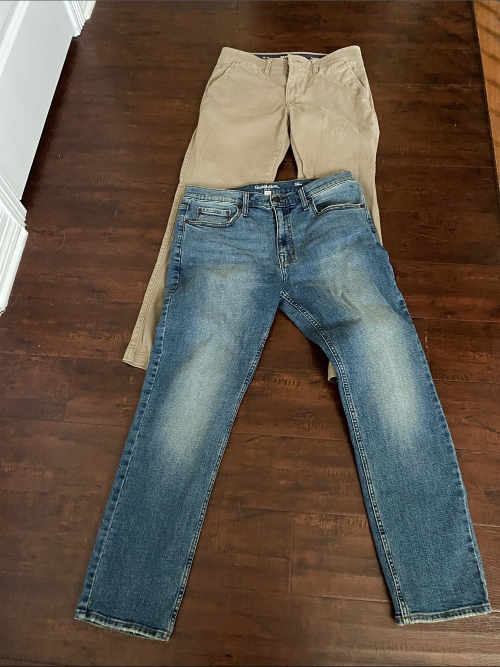 Goodfellow & Co Blue Denim Slim Straight Jeans size 32x30 mens bundle of 2